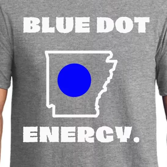 Blue Dot In A Red State Arkansas Vote Kamala Harris Walz Pajama Set