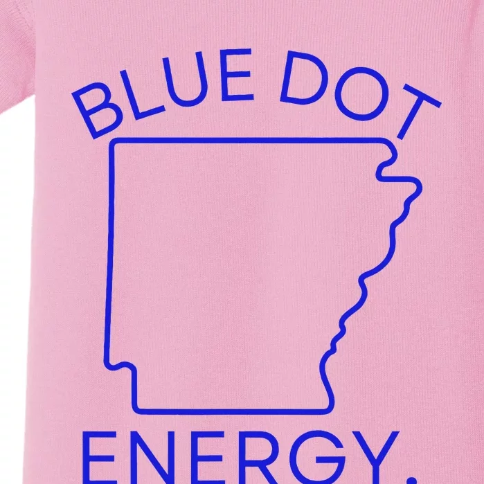 Blue Dot In A Red State Arkansas Vote Kamala Harris Walz 24 Baby Bodysuit