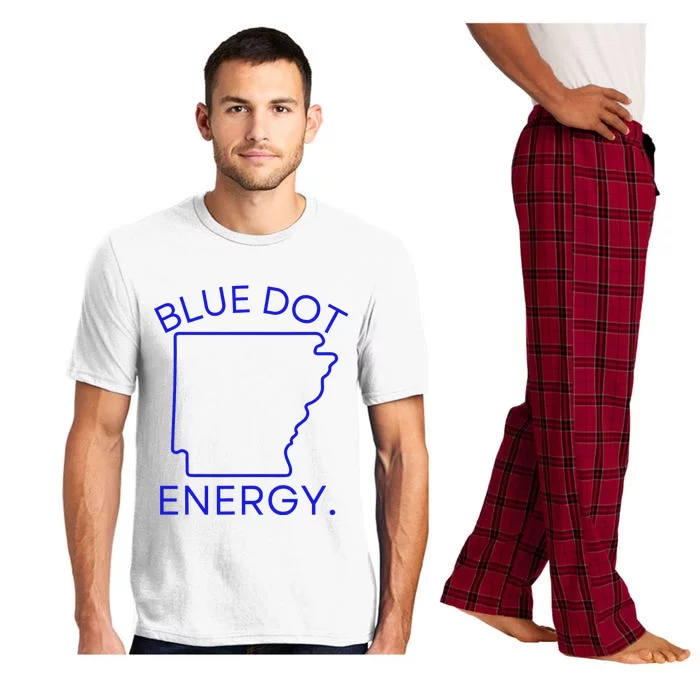 Blue Dot In A Red State Arkansas Vote Kamala Harris Walz 24 Pajama Set