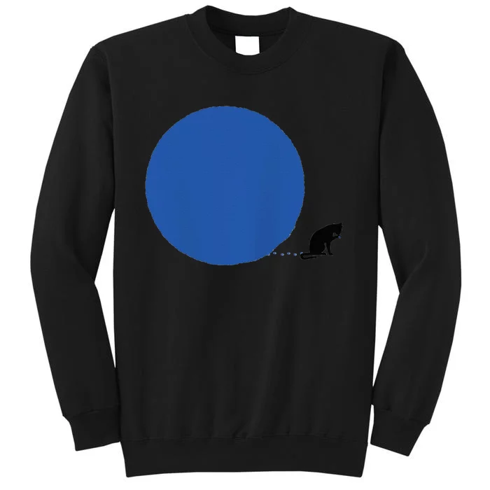 Blue Dot In A Red State Cat Vote Kamala Harris Walz Apparels Tall Sweatshirt