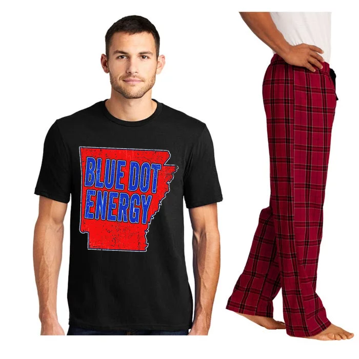 Blue Dot In A Red State Arkansas Vote Kamala Harris Walz 24 Pajama Set