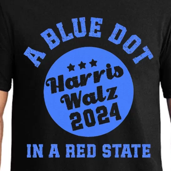 Blue Dot In A Red State Arkansas Pajama Set