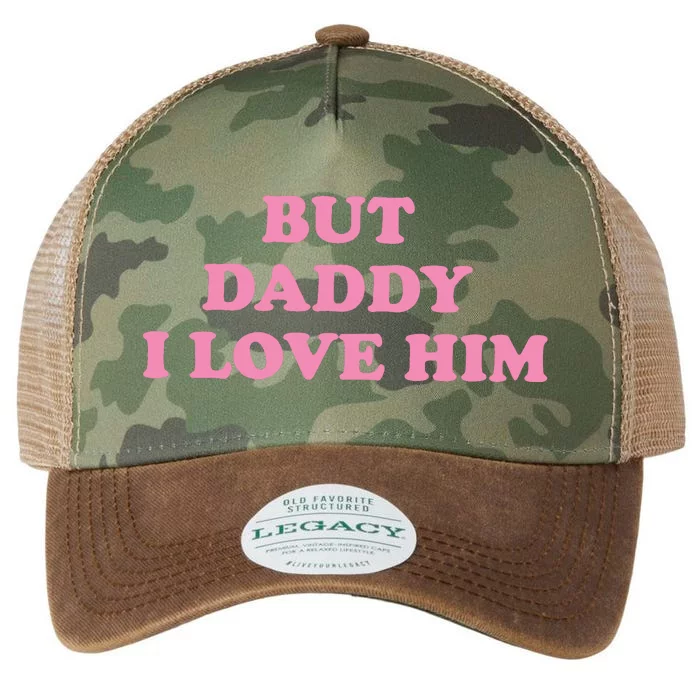 But Daddy I Love Him Legacy Tie Dye Trucker Hat