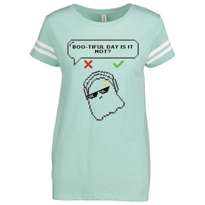 Bootiful Day Is It Not Enza Ladies Jersey Football T-Shirt