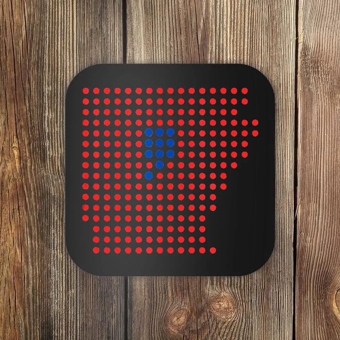 Blue Dot In A Red State Arkansas Vote Kamala Coaster