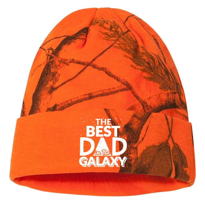 Best Dad In The Galaxy Kati - 12in Camo Beanie