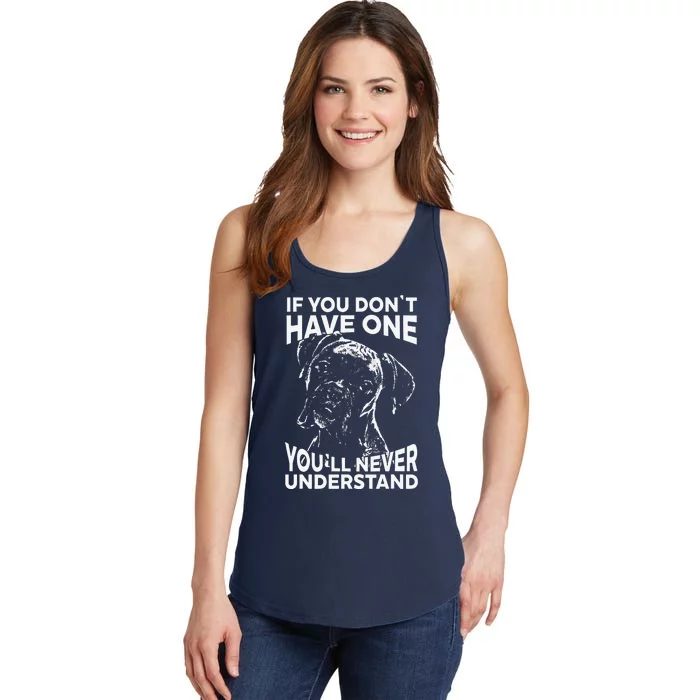 Boxer Dog If You Don't Have One Funny Tee Ladies Essential Tank