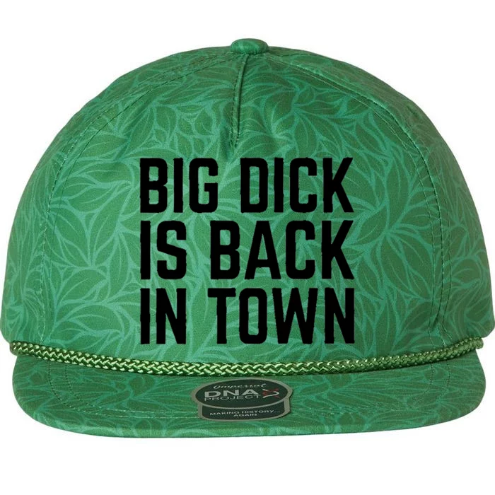 Big Dick Is Back In Town Funny Adult Sex Joke Gift Idea Aloha Rope