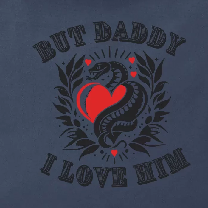 But Daddy I Love Him Taylor Snake Ttpd Zip Tote Bag