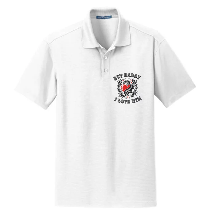 But Daddy I Love Him Taylor Snake Ttpd Dry Zone Grid Performance Polo