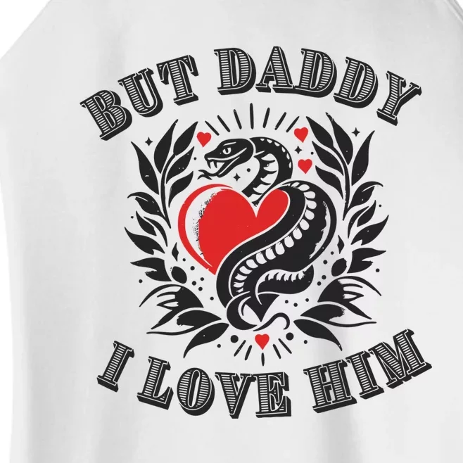 But Daddy I Love Him Taylor Snake Ttpd Women’s Perfect Tri Rocker Tank