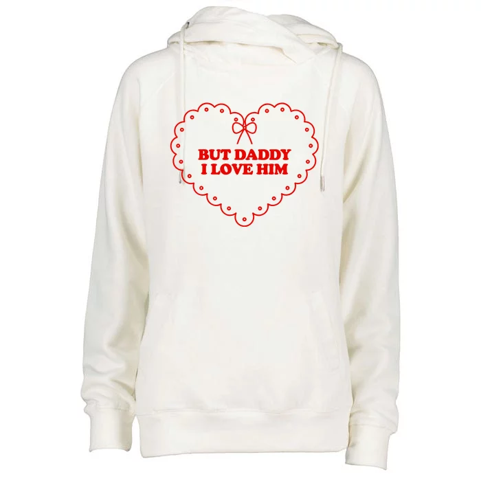 But Daddy I Love Him Taylor The Tortured Poets Ttpd Womens Funnel Neck Pullover Hood