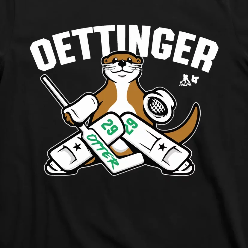 Breakingt Dallas Jake Oettinger Otter T-Shirt