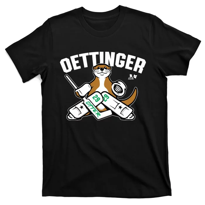 Breakingt Dallas Jake Oettinger Otter T-Shirt