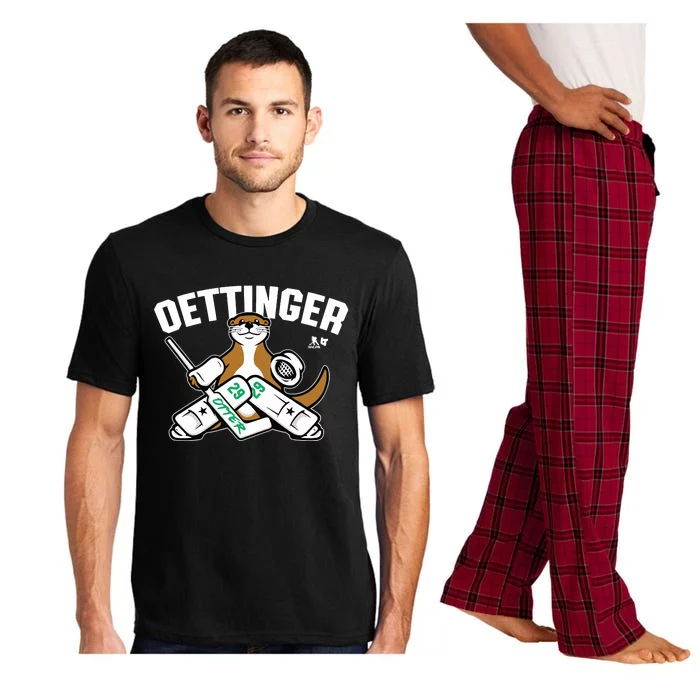 Breakingt Dallas Jake Oettinger Otter Pajama Set