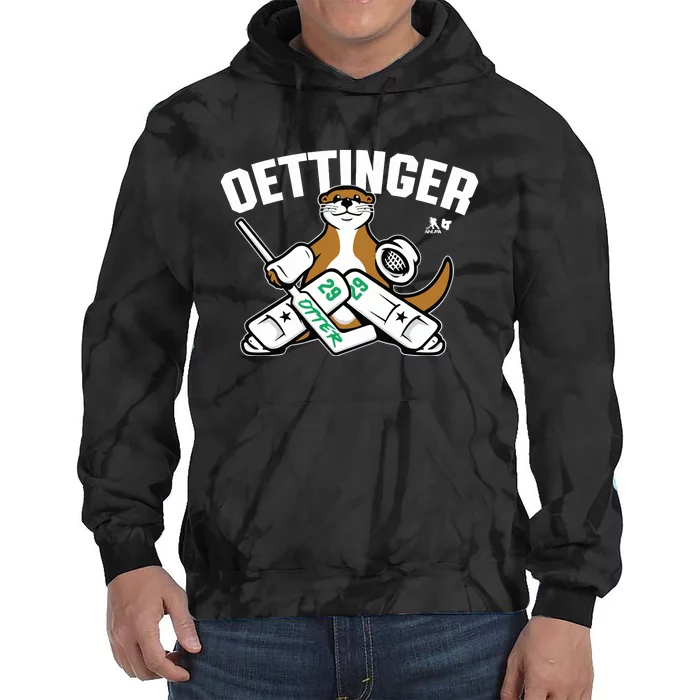 Breakingt Dallas Jake Oettinger Otter Tie Dye Hoodie