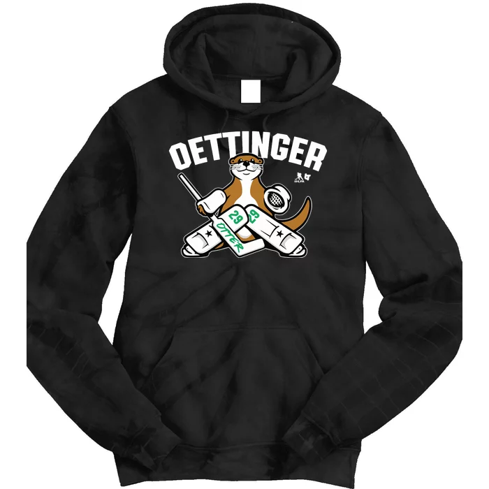 Breakingt Dallas Jake Oettinger Otter Tie Dye Hoodie