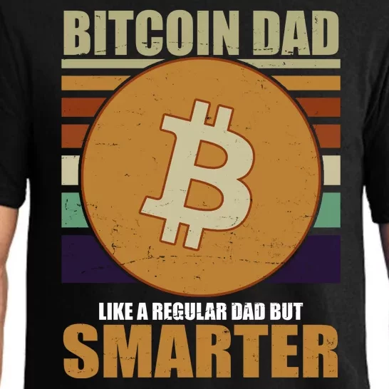 Bitcoin Dad Just Like A Regular Dad But Smarter Pajama Set