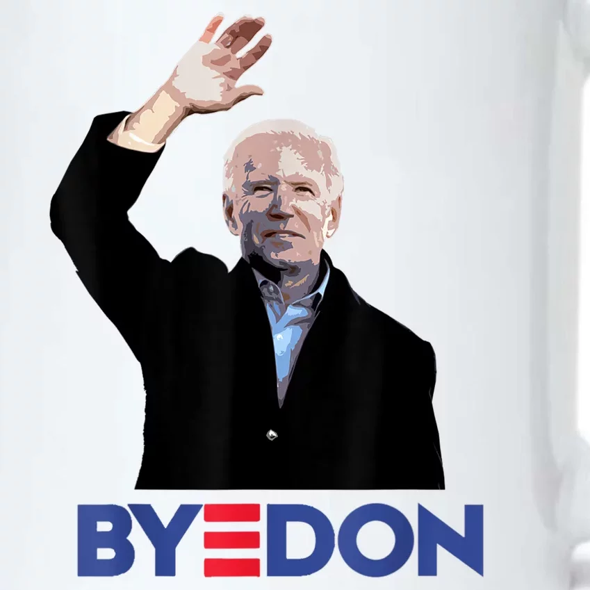 Bye Don Joe Biden Drops Out 2024 Election Black Color Changing Mug