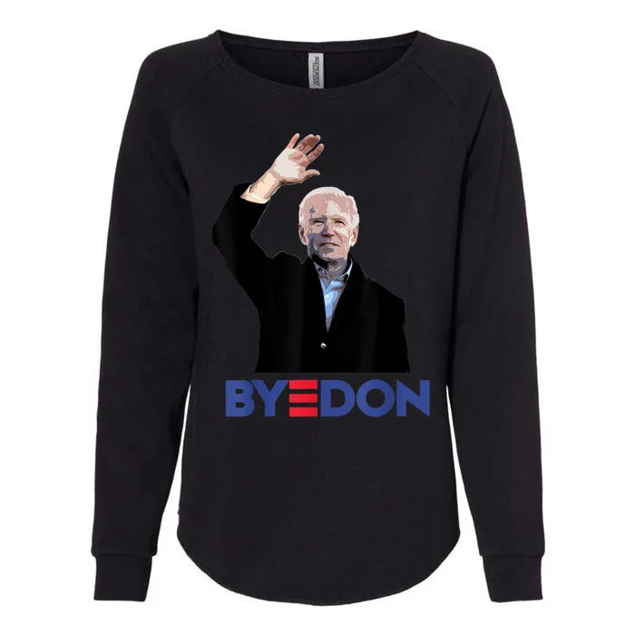 Bye Don Joe Biden Drops Out 2024 Election Womens California Wash Sweatshirt