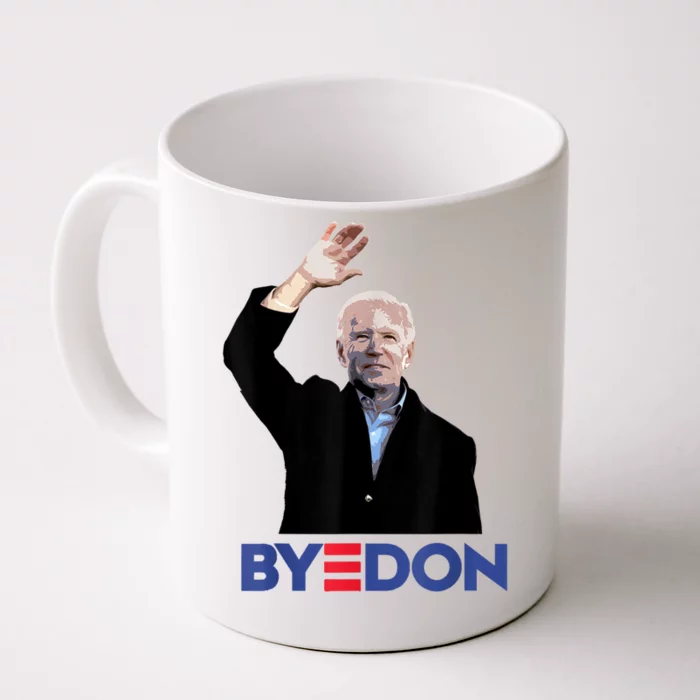 Bye Don Joe Biden Drops Out 2024 Election Front & Back Coffee Mug