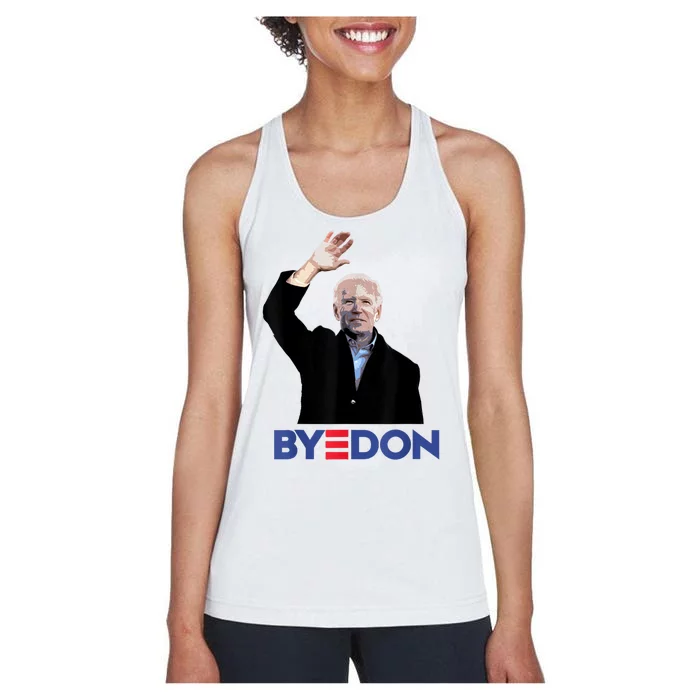 Bye Don Joe Biden Drops Out 2024 Election Women's Racerback Tank