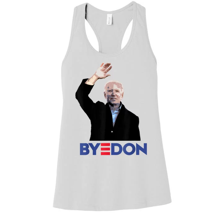 Bye Don Joe Biden Drops Out 2024 Election Women's Racerback Tank