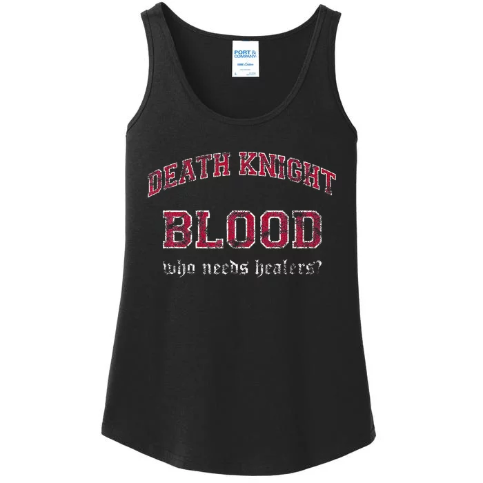 Blood Death Knight Mmo Gamer Ladies Essential Tank