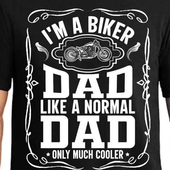 Biker Dad Like A Normal Dad Only Much Cooler Pajama Set