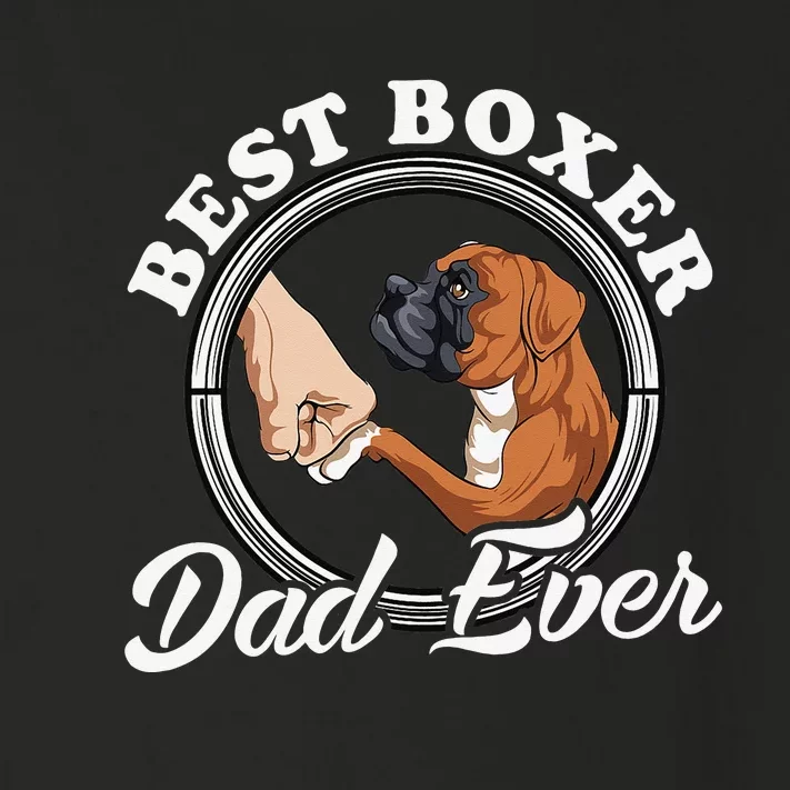 Boxer Dog Lovers Dad Design Boxer Dog Dad Toddler Long Sleeve Shirt