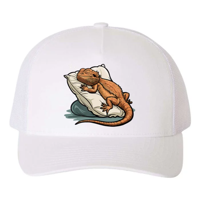 Bearded Dragon Lizard Lover Funny Breaded Dragon Yupoong Adult 5-Panel Trucker Hat