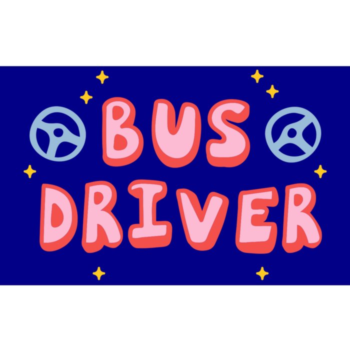 Bus Driver Logo Bumper Sticker