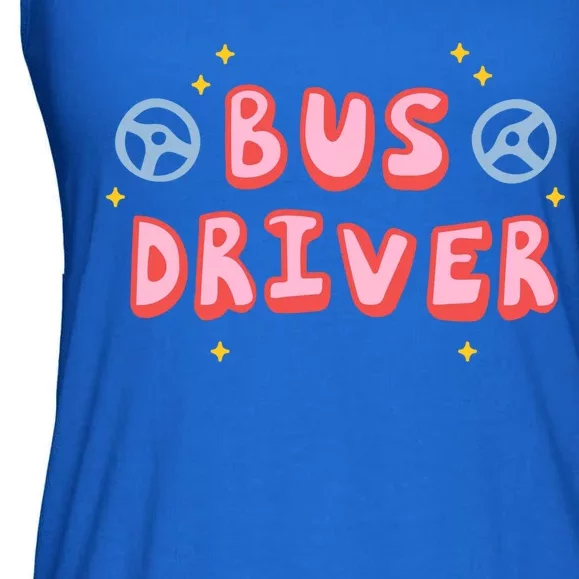 Bus Driver Logo Ladies Essential Flowy Tank