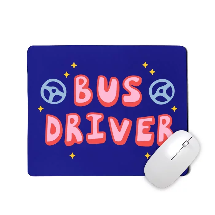 Bus Driver Logo Mousepad