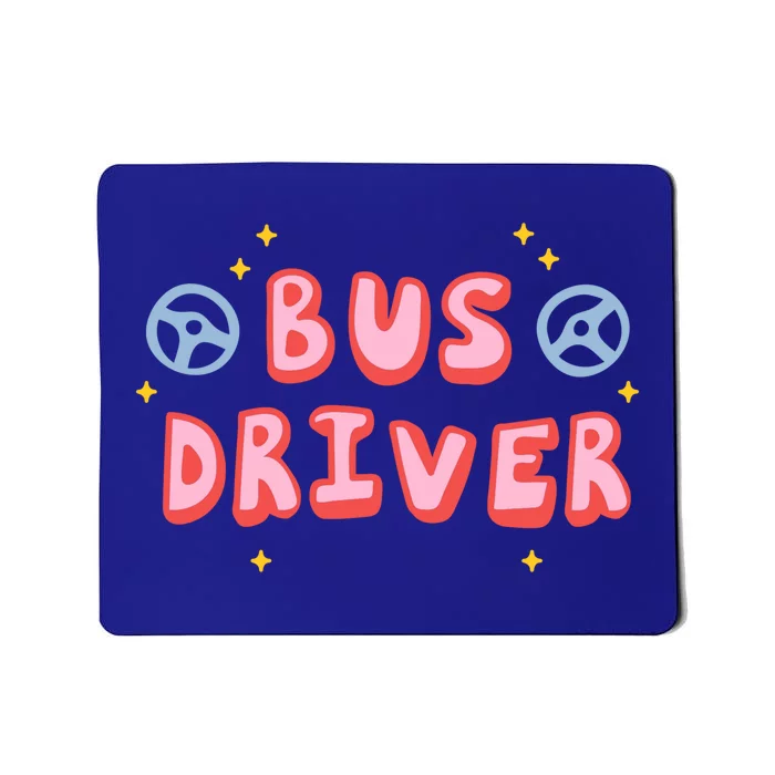 Bus Driver Logo Mousepad