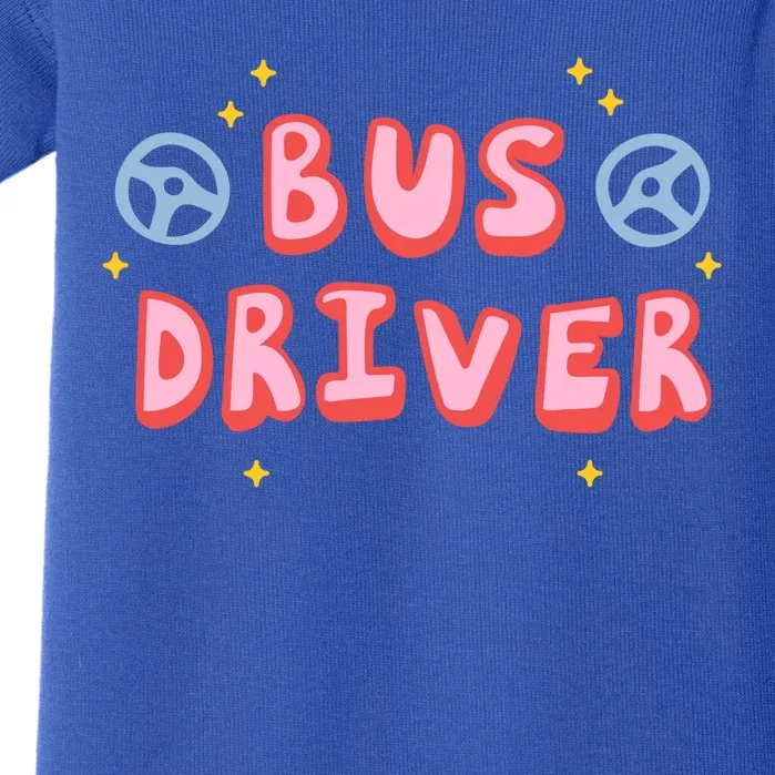 Bus Driver Logo Baby Bodysuit