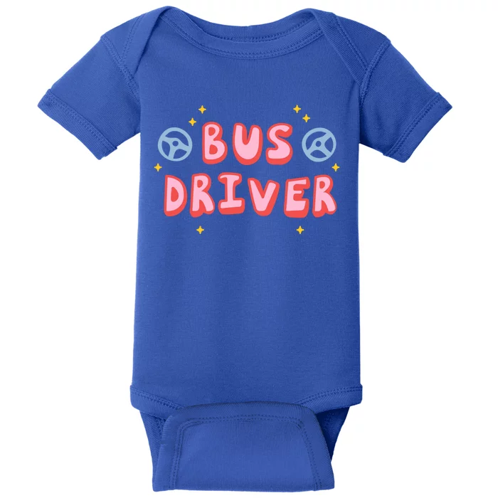 Bus Driver Logo Baby Bodysuit