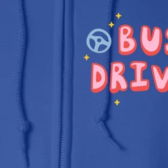 Bus Driver Logo Full Zip Hoodie