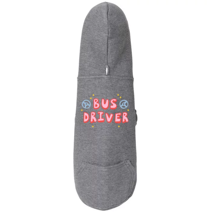 Bus Driver Logo Doggie 3-End Fleece Hoodie