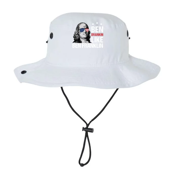 Ben Drankin Like Ben Franklin Merica 4th Of July Design Gift Legacy Cool Fit Booney Bucket Hat