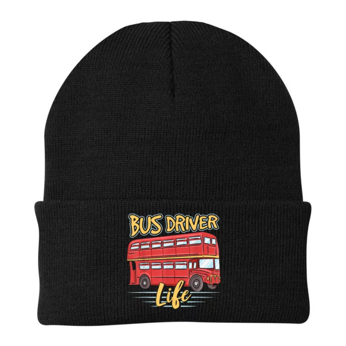 Bus Driver Life Busman Job Operator Buses Knit Cap Winter Beanie