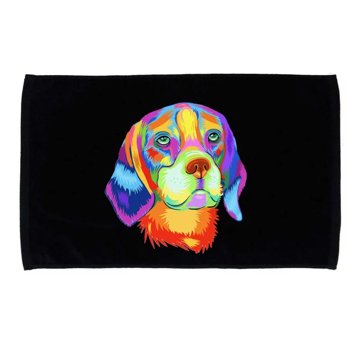 Beagle Dog Lover Tee Funny Beagle Microfiber Hand Towel