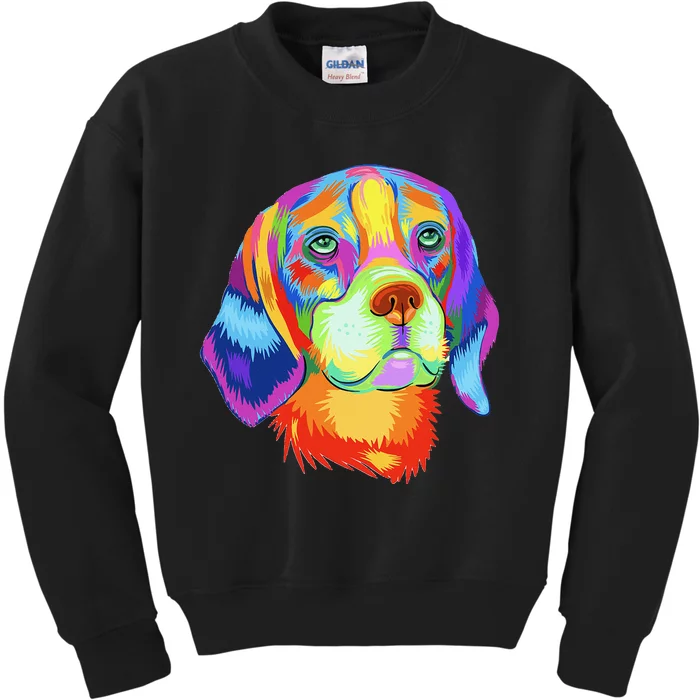 Beagle Dog Lover Tee Funny Beagle Kids Sweatshirt