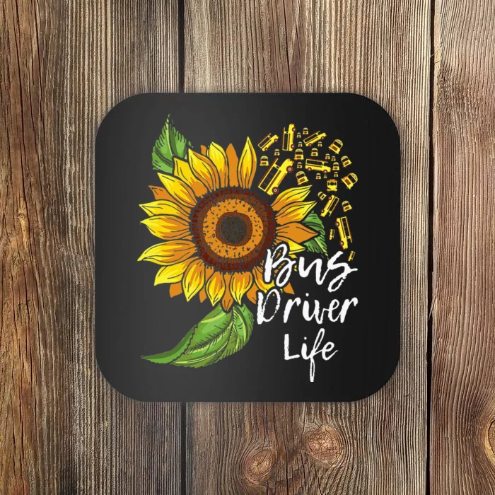 Bus Driver Life School Bus Driver Appreciation Coaster