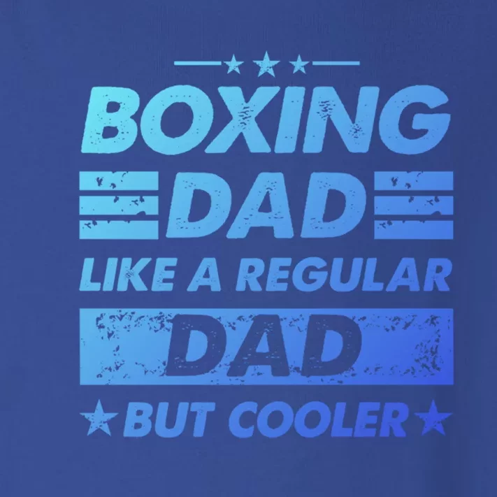 Boxing Dad Like A Regular Dad Funny Boxing Gift Toddler Long Sleeve Shirt