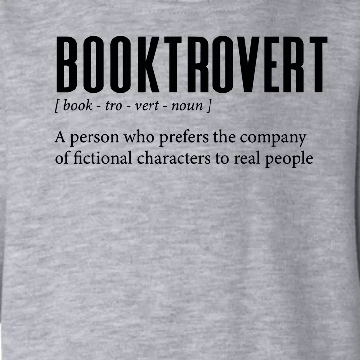 Booktrovert Definition Librarian Toddler Hoodie