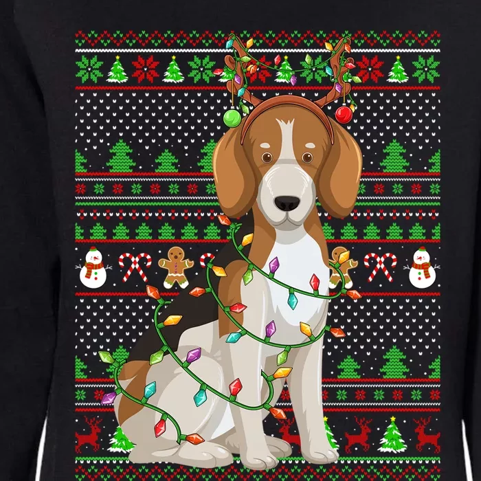 Beagle Dog Lover Family Matching Ugly Beagle Christmas Meaningful Gift Womens California Wash Sweatshirt