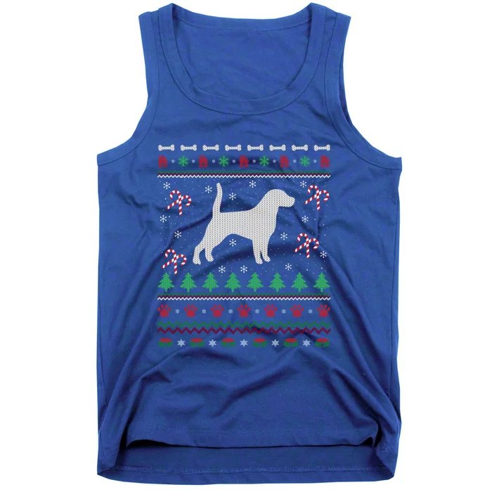 Beagle Dog Lover Xmas Ugly Beagle Christmas Meaningful Gift Tank Top