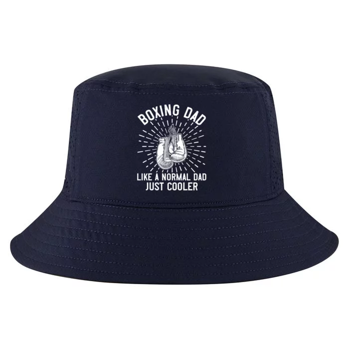 Boxing Dad Like A Normal Dad Funny Boxing Gift Fathers Day Gift Cool Comfort Performance Bucket Hat