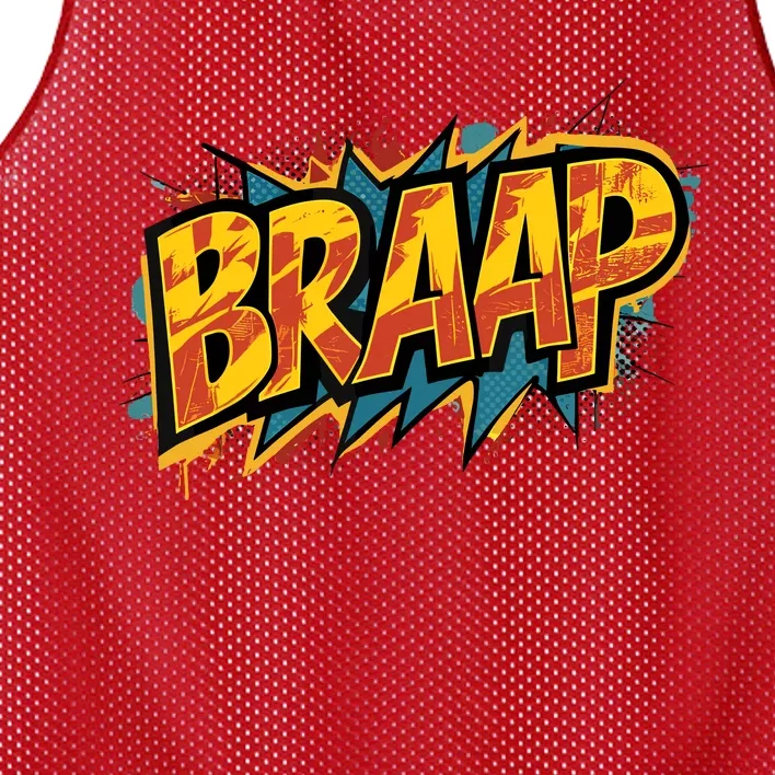 Braaap Dirtbike Lovers Riders Motocross Enduro Biker Mesh Reversible Basketball Jersey Tank